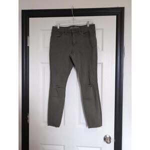 Size 10 green skinny jeans